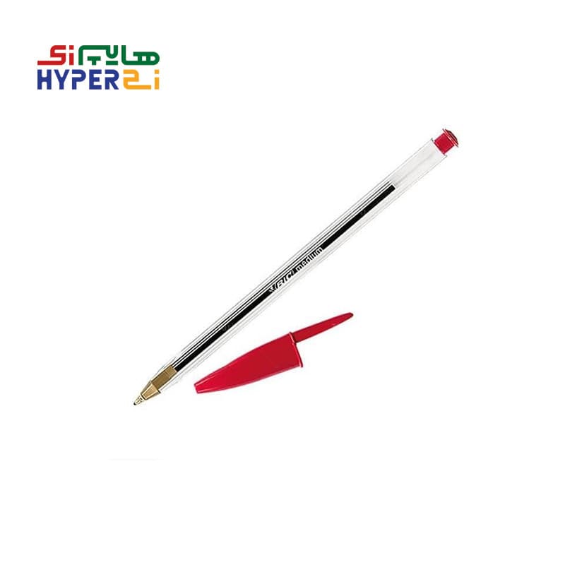 خودکار بیک رنگ قرمز