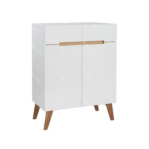 جاکفشی طرح مینیمال پایه چوبی کد DC054 — تصویر ۳