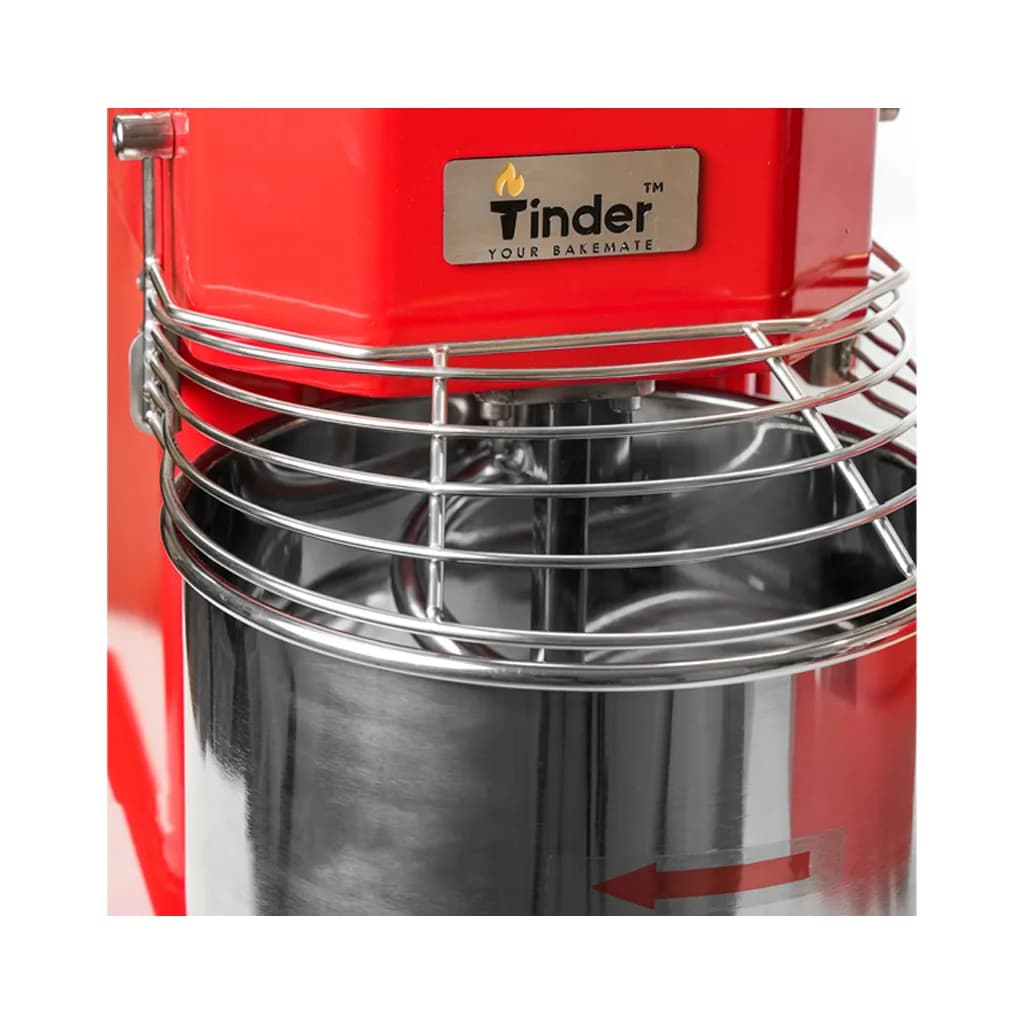 میکسر اسپیرال 10 لیتری Tinder مدل Matteo pro — تصویر ۴
