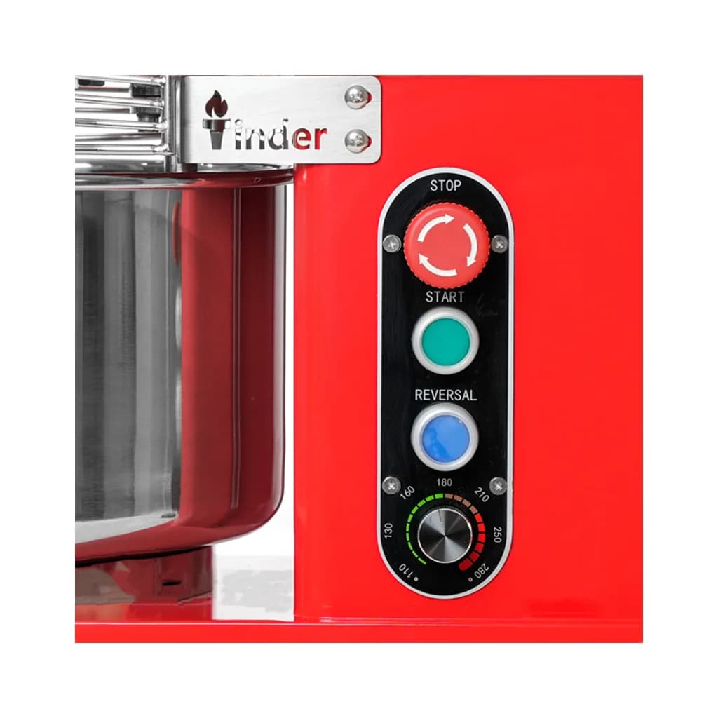 میکسر اسپیرال 10 لیتری Tinder مدل Matteo pro — تصویر ۵