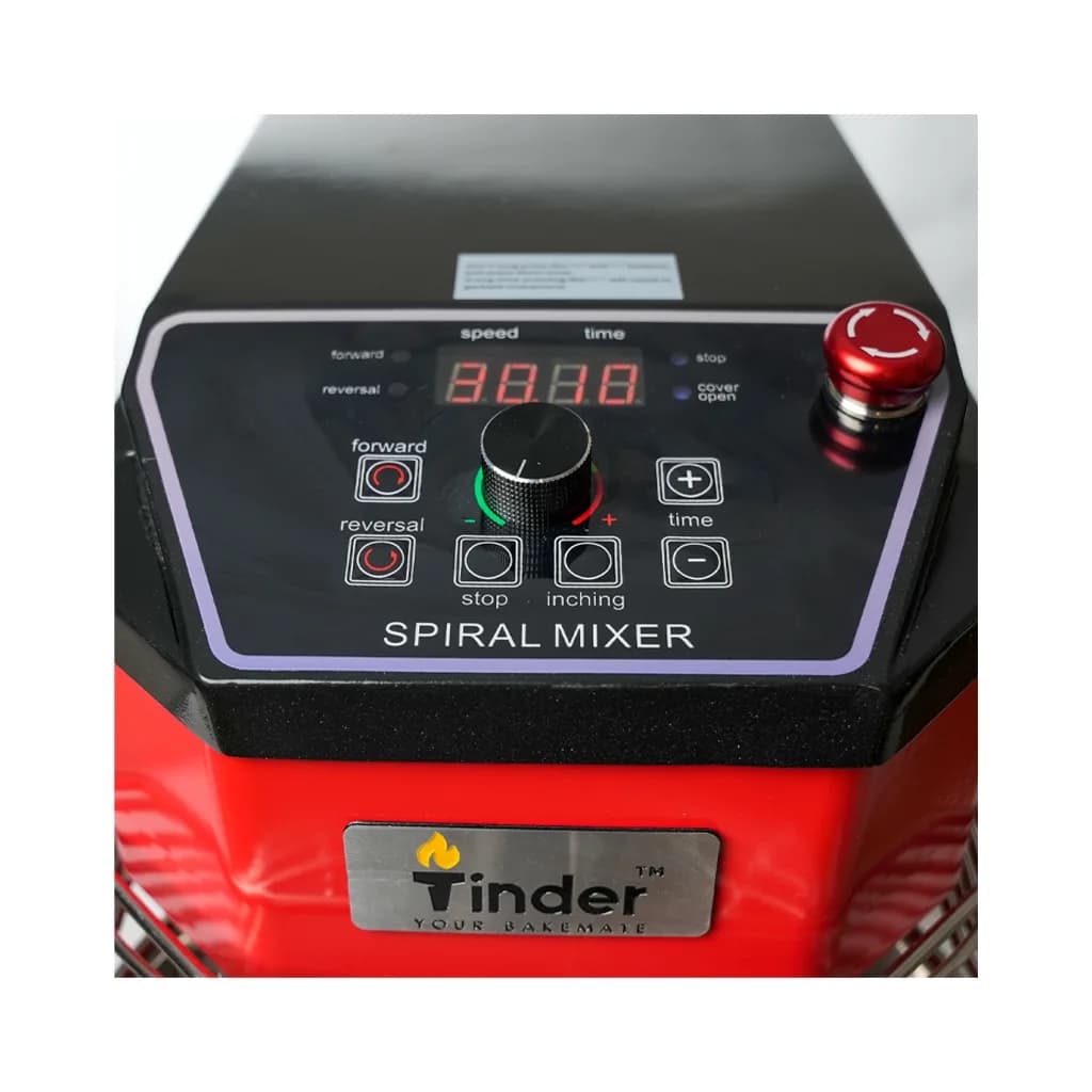 میکسر اسپیرال 10 لیتری Tinder مدل Riccardo pro — تصویر ۴