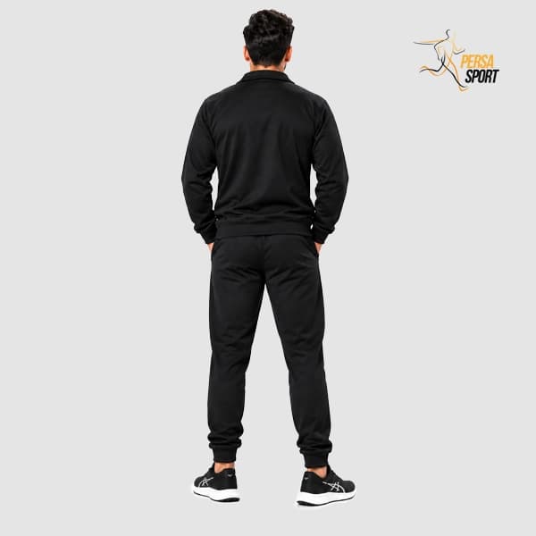ست ورزشی مردانه پرسا اسپرت مشکی Crewneck Sweatshirt & Jogger — تصویر ۲