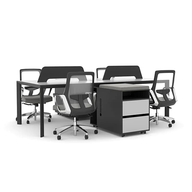 میز کارگروهی چهارنفره پادمان مدل W100 B4