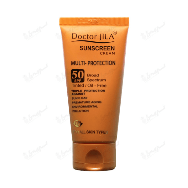 ضدآفتاب مولتی پروتکشن spf 50 دکتر ژیلا
