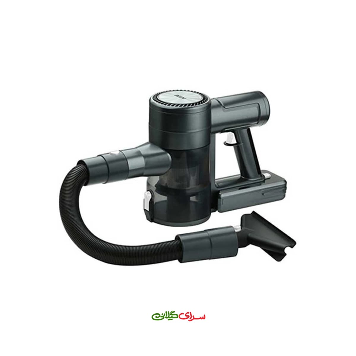 جارو شارژی ایستاده 350 وات مشکی خاکستری بیم مدل DUSTREX 40201 — تصویر ۲