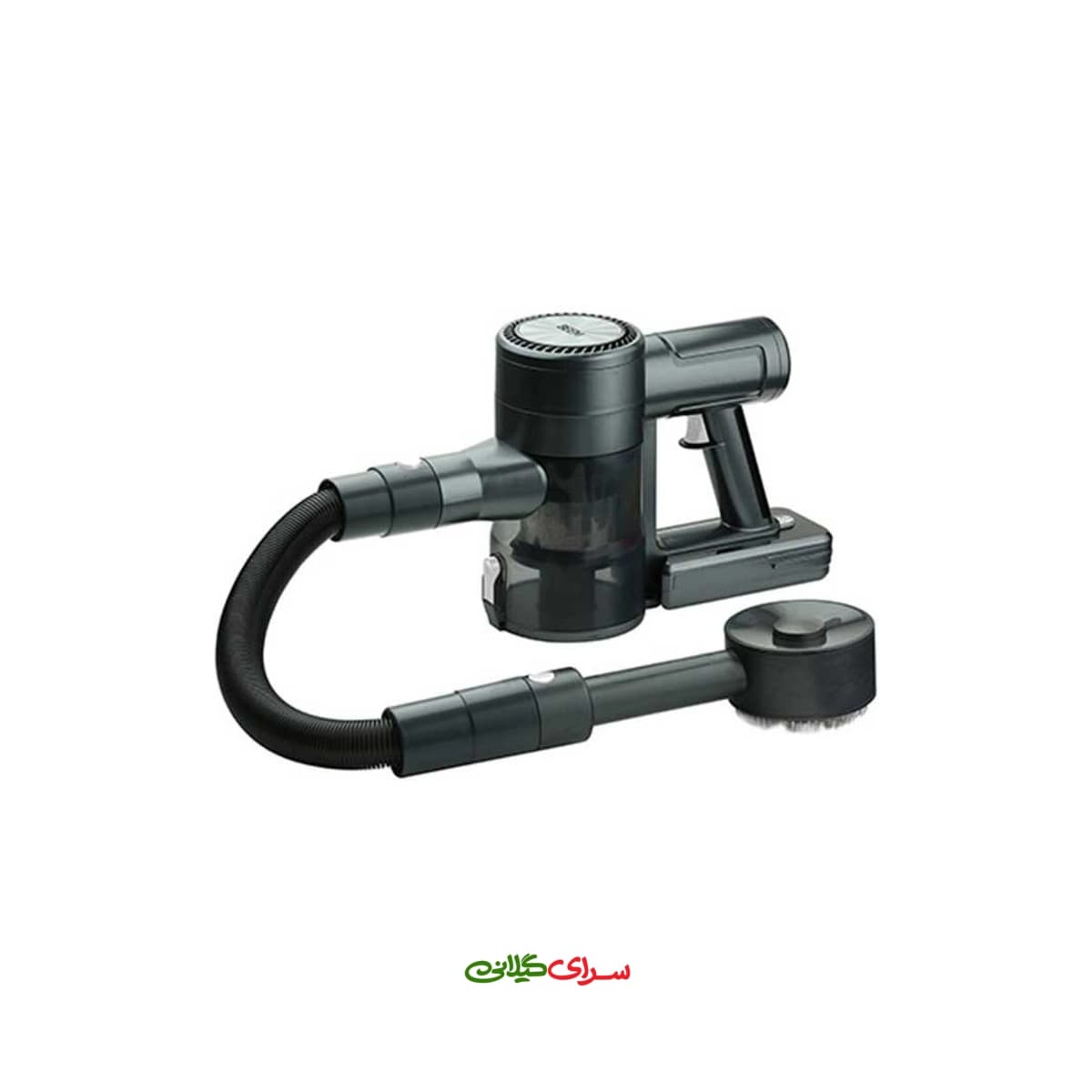 جارو شارژی ایستاده 350 وات مشکی خاکستری بیم مدل DUSTREX 40201 — تصویر ۴