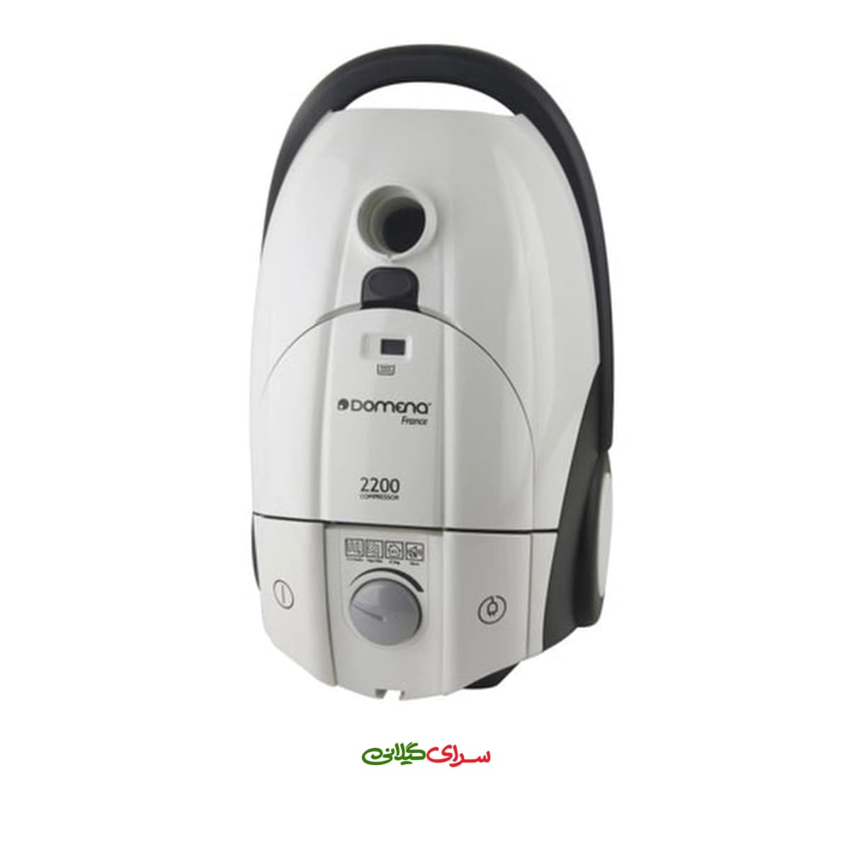 جارو برقی 2200 وات لوله کنفی مسی دومنا مدل VC4021 — تصویر ۶