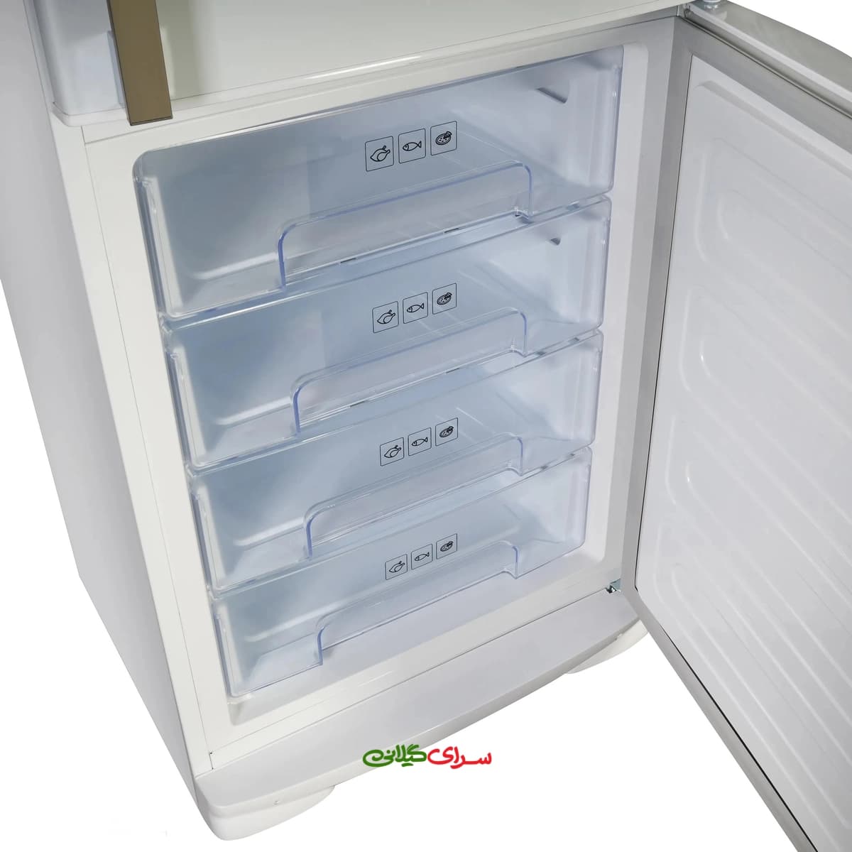 یخچال فریزر کمبی نوفراست 24 فوت سفید التتو مدل NC-7021 — تصویر ۲