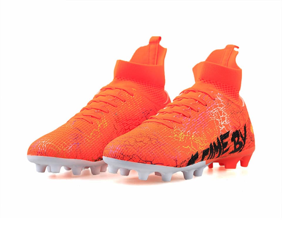Playup Gk 242 136 Orange Football Boots — تصویر ۳