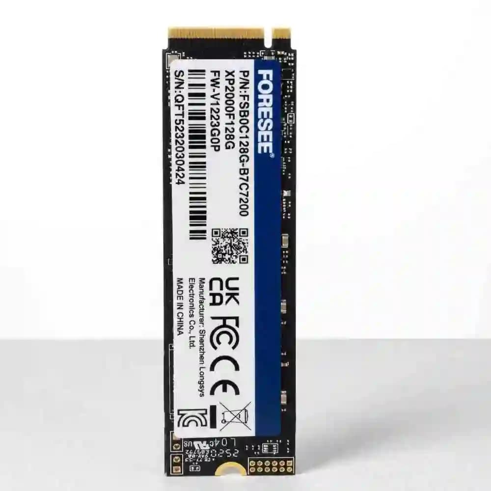 حافظه SSD استوک FORESEE XP2000 ظرفیت 128GB M.2 NVMe PCIe Gen4