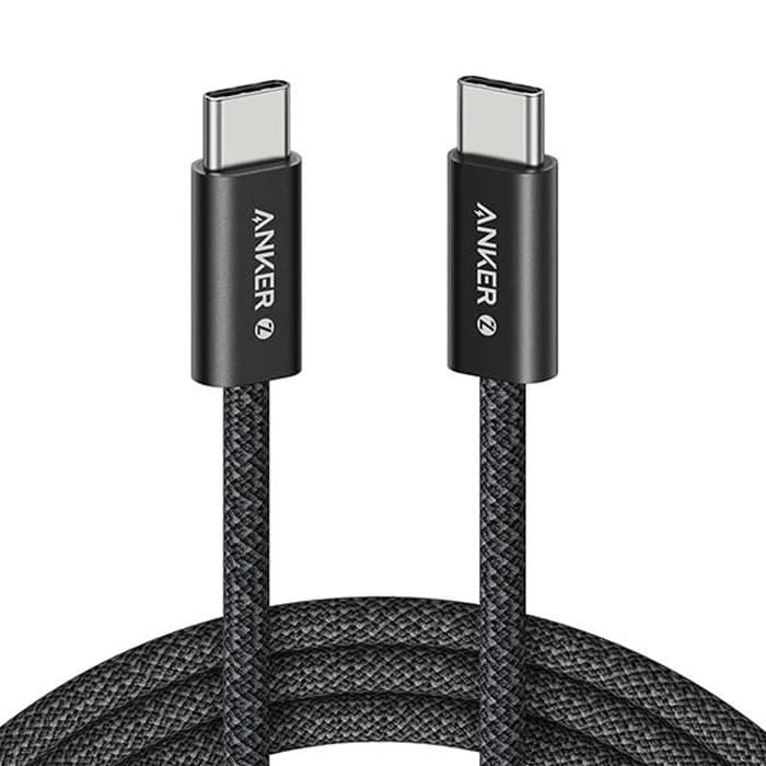 کابل تبدیل USB-C به USB-C انکر مدل Zolo A8060 طول 1.5 متر