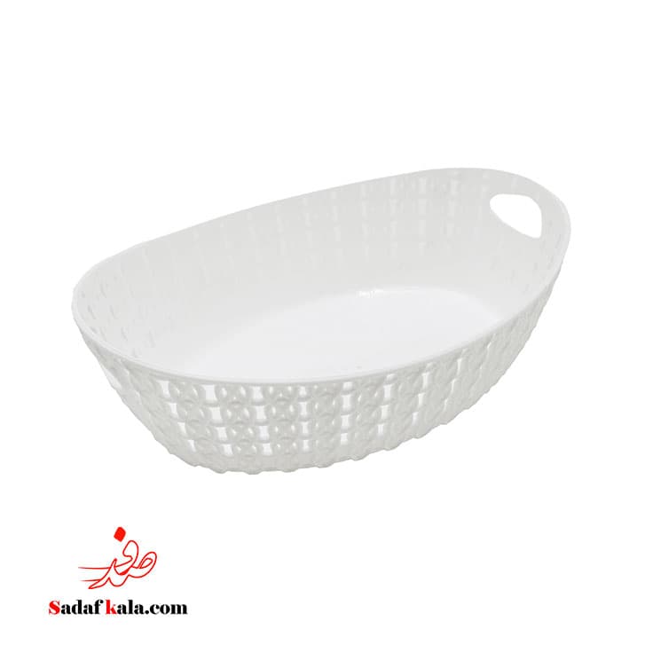 سبد نان و سبزی طرح بافت سایز 1 گلدپلاست(36)/0767 — تصویر ۶