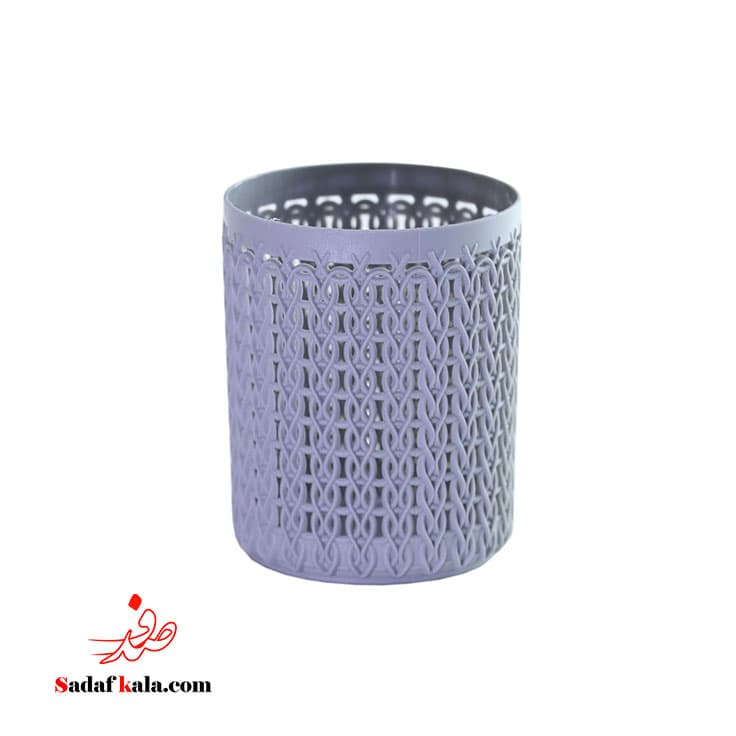 سطل گرد طرح بافت سایز 1 گلدپلاست(60)/757 — تصویر ۲