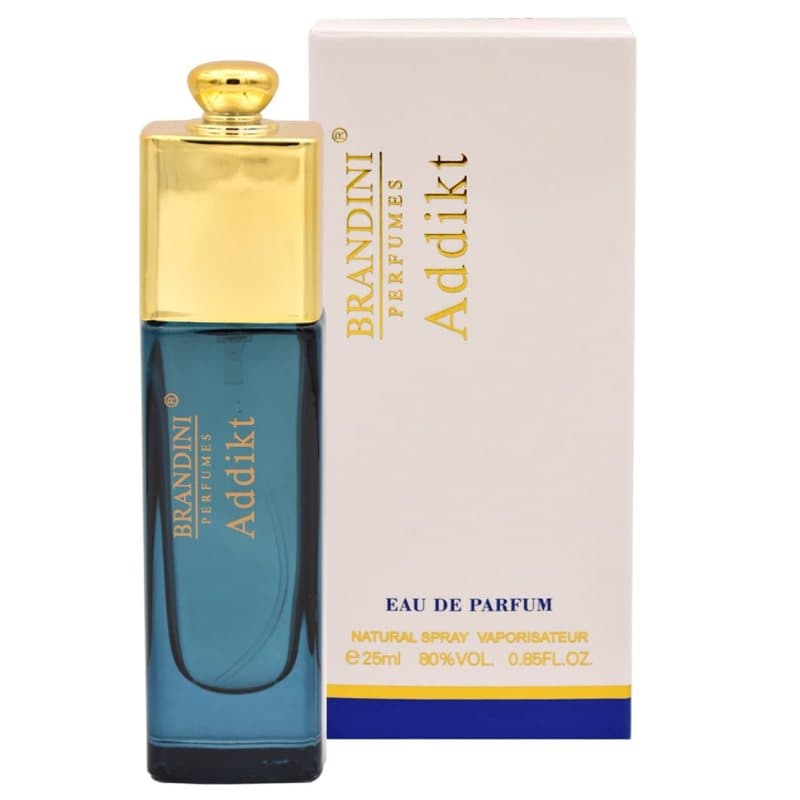 عطر جیبی زنانه برندینی مدل ادیکت Addikt حجم ۲۵ میلی لیتر | BRANDINI ADDIKT EAU DE PERFUM For Women 25 ml