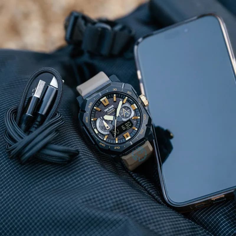 ساعت مچی مردانه کاسیو پروترک PRO TREK PRW-B1000-5DR — تصویر ۴