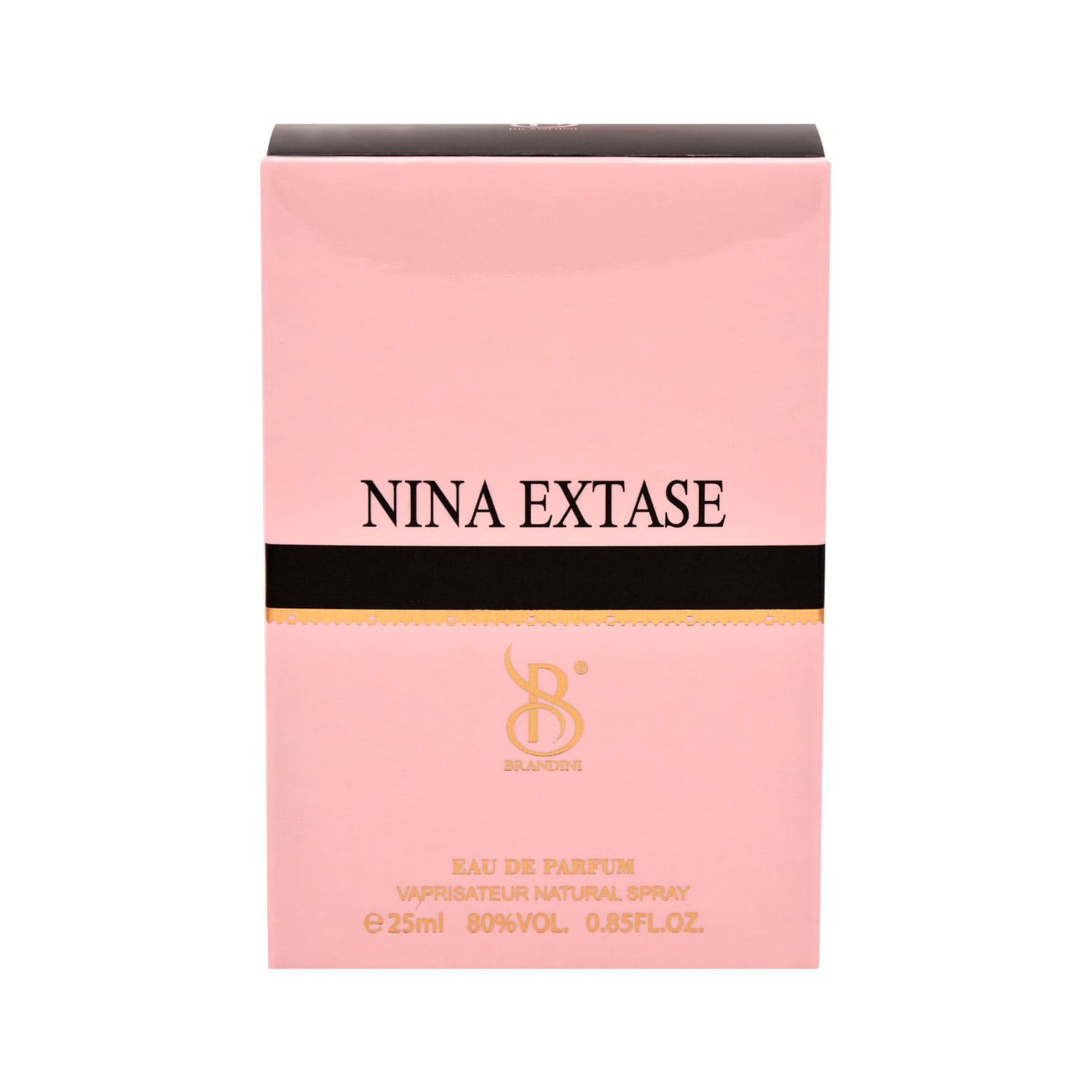 عطر جیبی زنانه برندینی مدل نینا اکستاس Nina Extase حجم ۲۵ میلی لیتر | Brandini Nina Extase Eau De Parfum For Women 25 ml — تصویر ۲