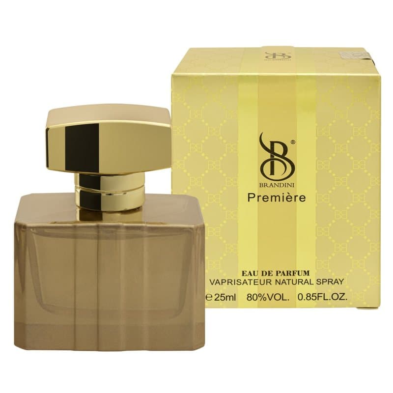 عطر جیبی زنانه برندینی مدل پریمیر Premiere حجم ۲۵ میلی لیتر | Brandini Premiere Eau De Parfum For Women 25 ml