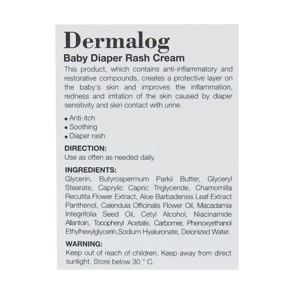 کرم ترمیم کننده کودک درمالوگ کیدز 75 میلی لیتر (Dermalog Dermalog Kids Baby Diaper Rash Cream) — تصویر ۴