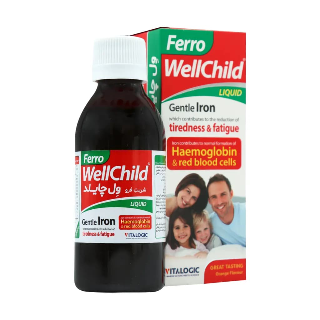 شربت فرو ول چایلد ویتالوژیک 200 میلی لیتر (Vitalogic Ferro Wellchild)