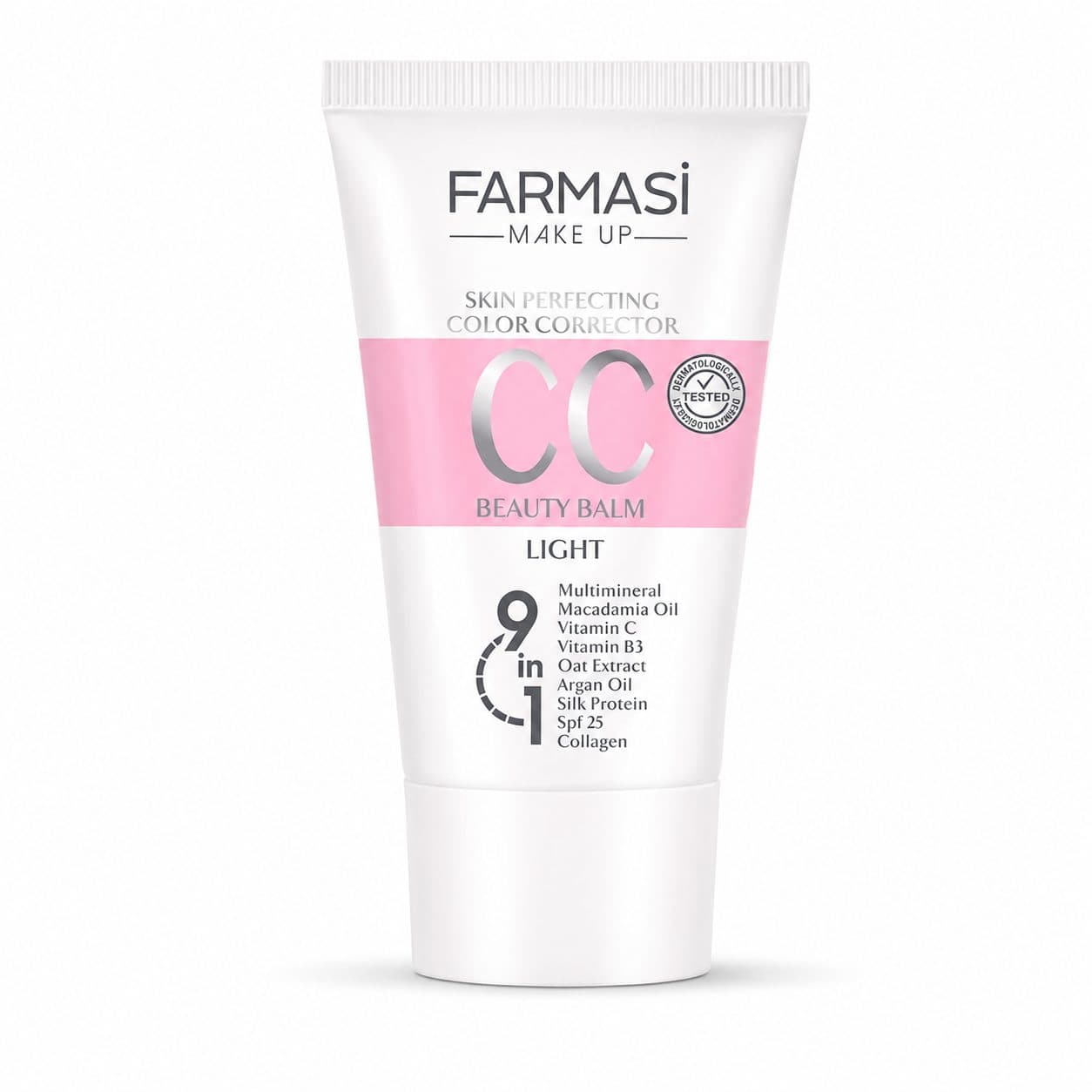 سی‌سی کرم فارماسی SPF 25 مناسب پوست چرب (Farmasi CC Cream)