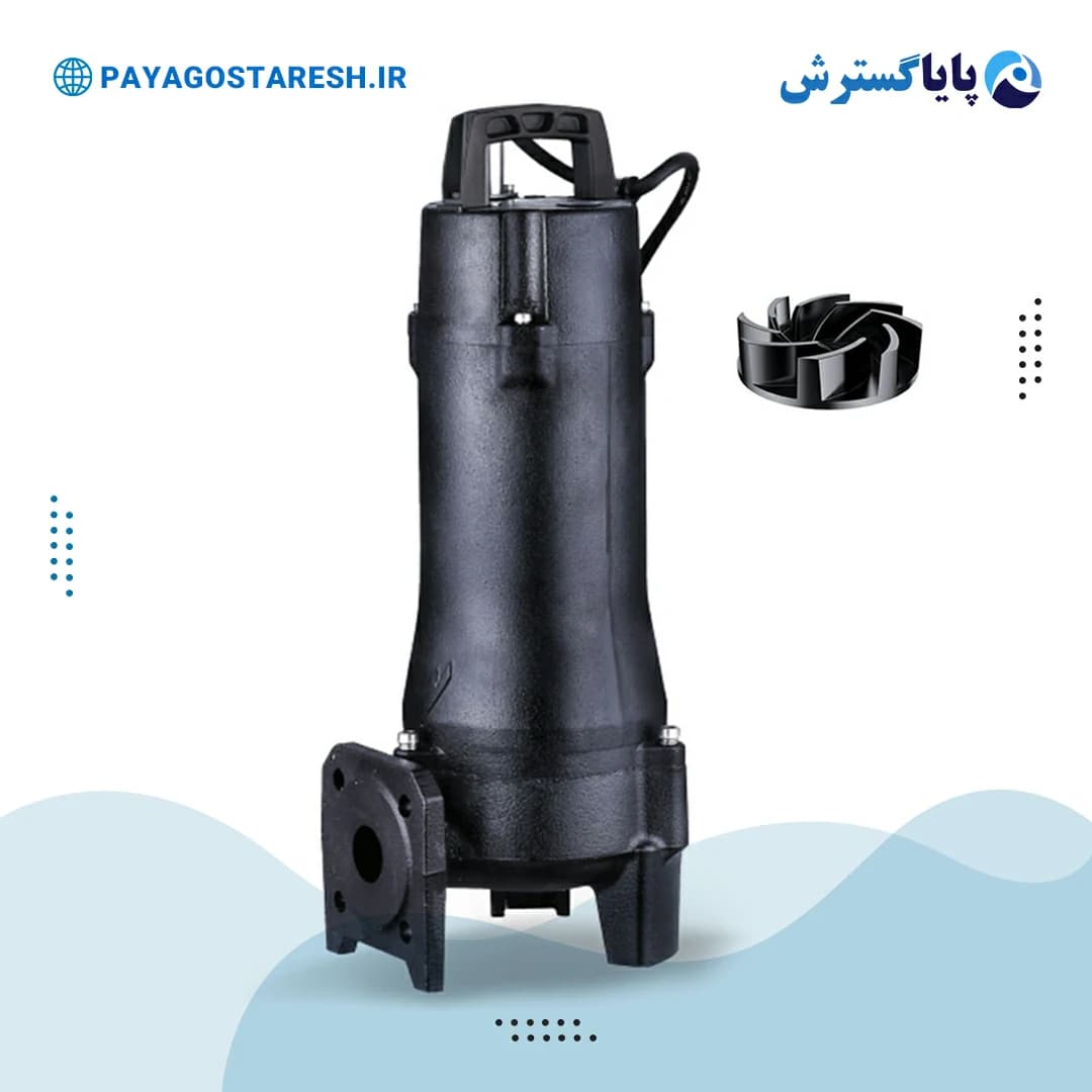 پمپ لجنکش پروانه نیمه باز لئو مدل 80SWUm30-4.5-1.5