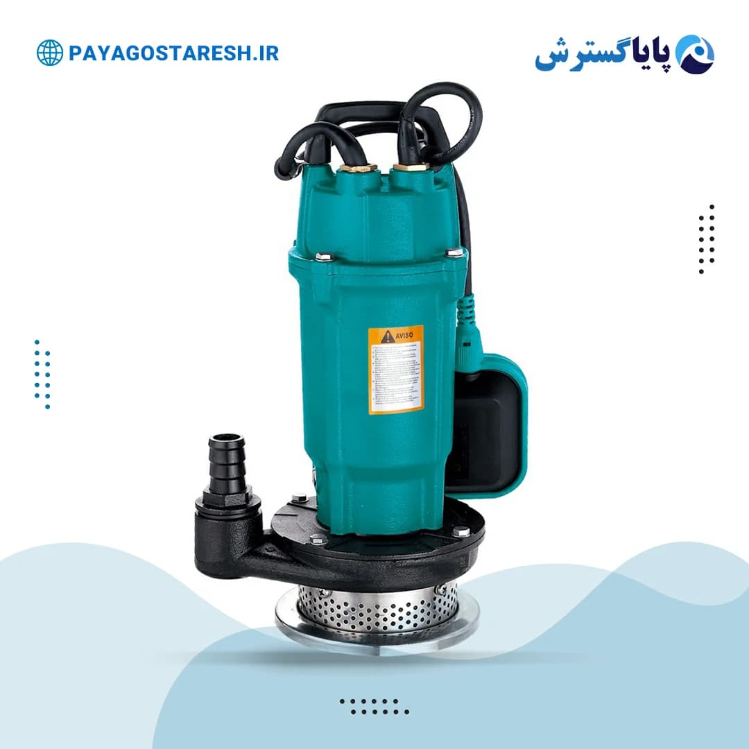 پمپ کفکش آلومینیومی لئو 16 متری مدل QDX1.5-15-0.37LA
