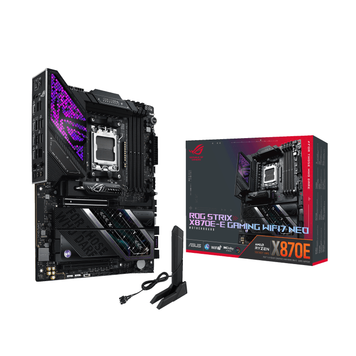 مادربرد ایسوس مدل ROG STRIX X870E-E GAMING WIFI7 NEO DDR5