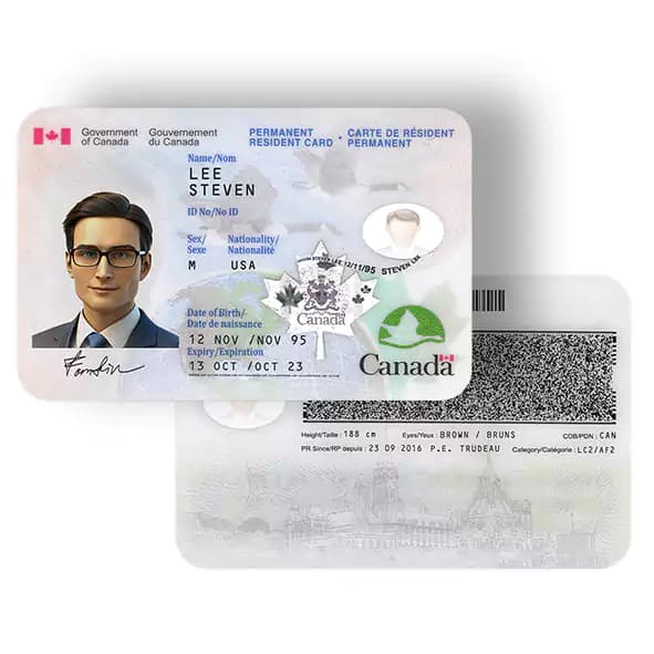 رزیدنت کارت کانادا (Canada PR Card)