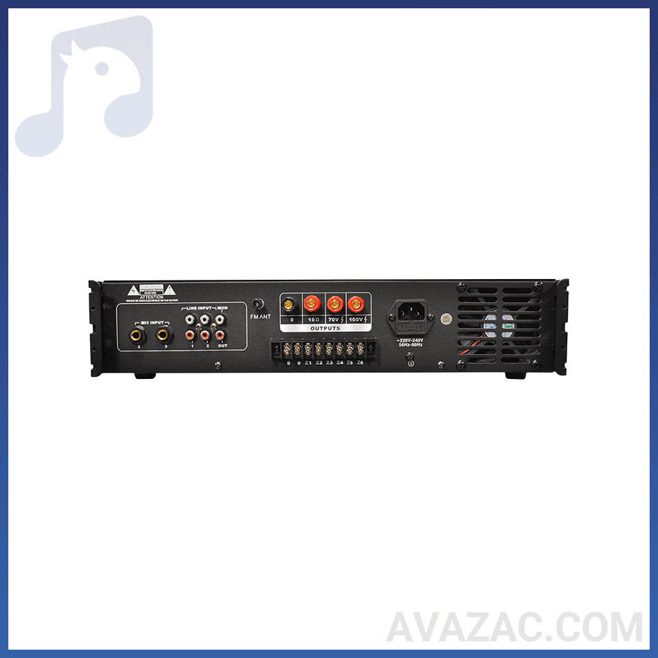 آمپلی فایر تکنوآوا TECHNOAVA TA-500 — تصویر ۸