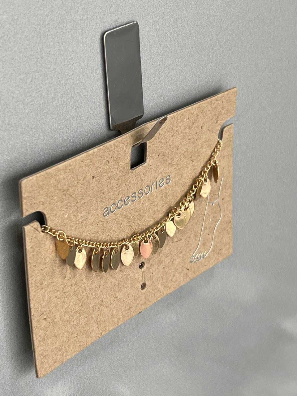✨ پابند طلایی آویزدار برند Accessories ✨ — تصویر ۲