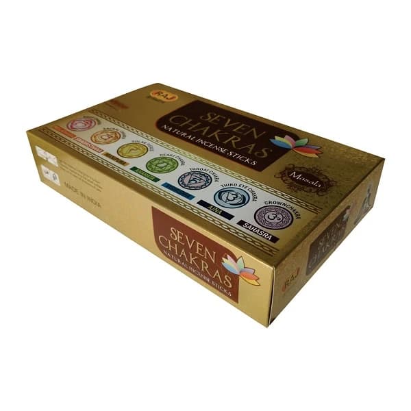 عود راج مدل SEVEN CHAKRAS کد2258