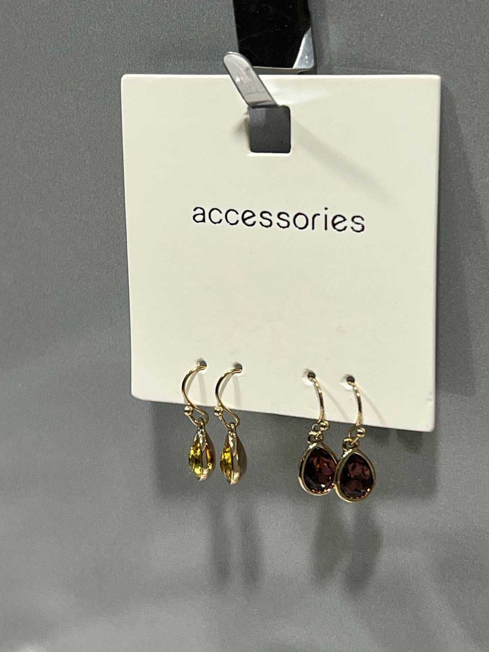 ست گوشواره آویز اشکی برند Accessories — تصویر ۲