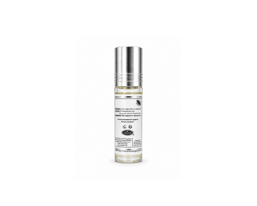 عطر بلانک Blank الرحاب Al-rehab اماراتی ۶ میلی لیتر | عطر روغنی با رایحه تمیز و خنک Fresh Clean — تصویر ۲