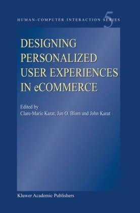 کتاب Designing Personalized User Experiences in eCommerce نسخه کامل
