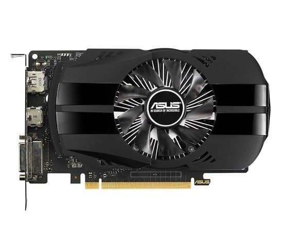 کارت گرافیک 4 گیگ ایسوس مدل Asus Phoenix GeForce GTX 1050 Ti 4GB GDDR5 (استوک)