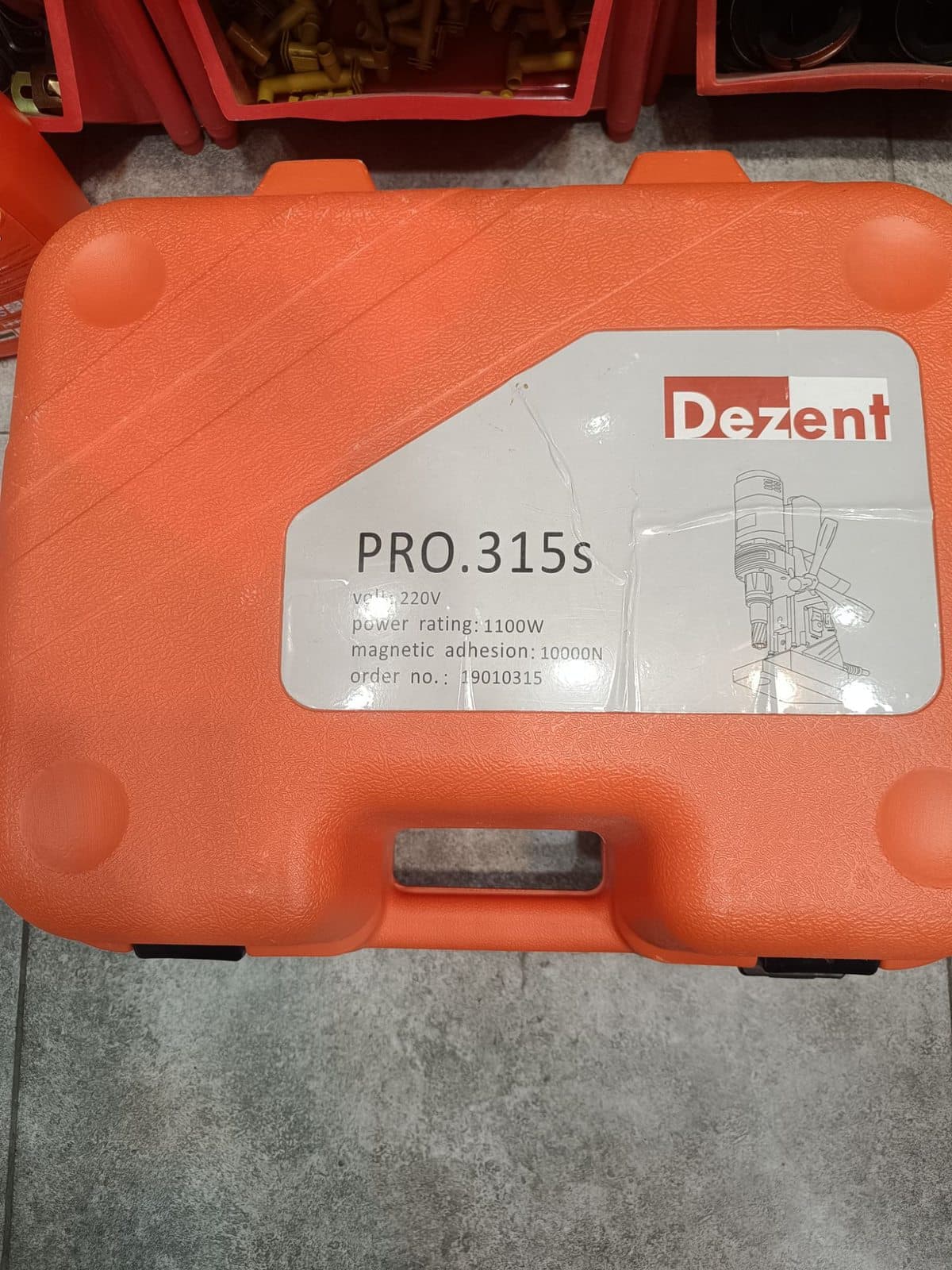 دریل مگنت دزنت ۱۱۰۰ وات مدل XZT Pro 315S (کارکرده، حدود ۲۰ ساعت) — تصویر ۵