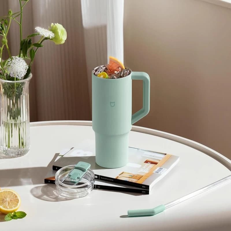 ماگ سفری شیائومی میجیا مدل Mijia Straw Cup MJXB01RM — تصویر ۷