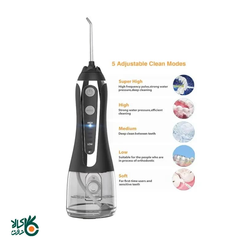 دستگاه شست و شوی دهان و دندان اچ تو اوفلس مدل H2 oFloss HF-2 — تصویر ۴