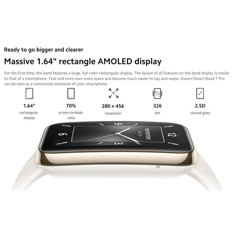 مچ بند هوشمند شیائومی مدل Xiaomi Smart Band 7 Pro — تصویر ۷