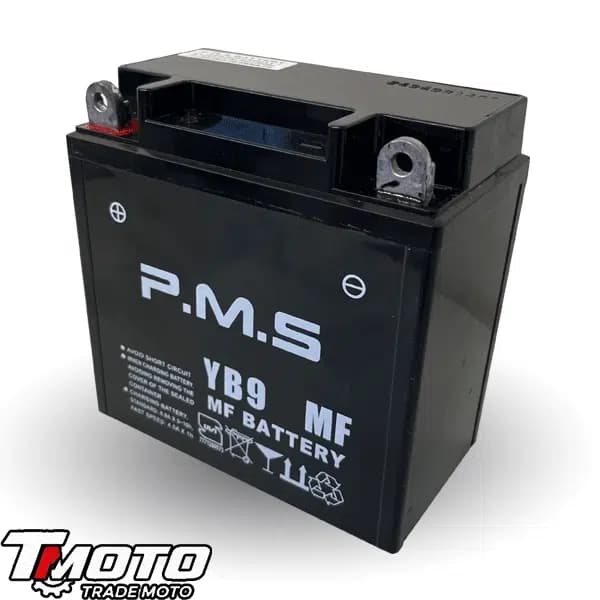 باتری موتورسیکلت 12ولت 9 آمپر بلند PMS