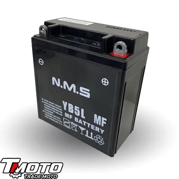 باتری موتورسیکلت 12 ولت 5 آمپر بلند NMS