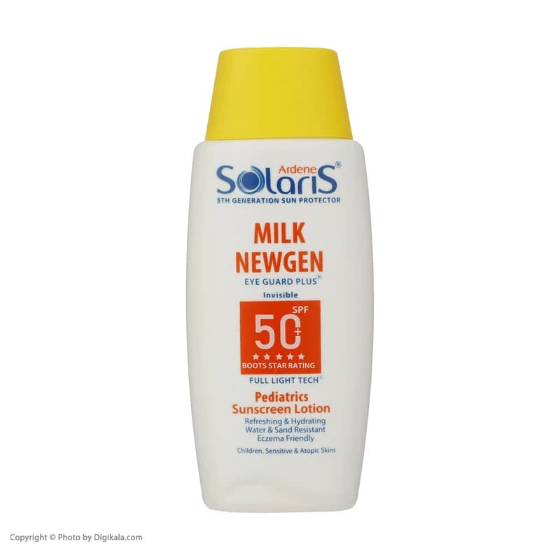 لوسیون ضد آفتاب آردن سولاریس بی رنگ مدل COLOR NEWGEN حجم 100 میلی لیتر — تصویر ۲