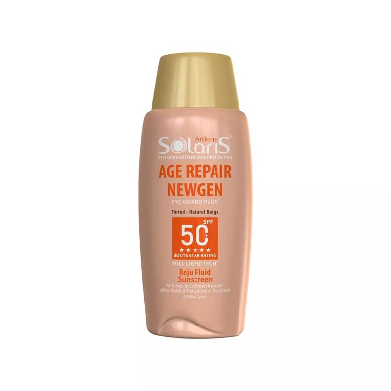 لوسیون ضد آفتاب آردن سولاریس رنگ بژ طبیعی مدل Age Repair newgen حجم 75 میلی لیتر — تصویر ۴