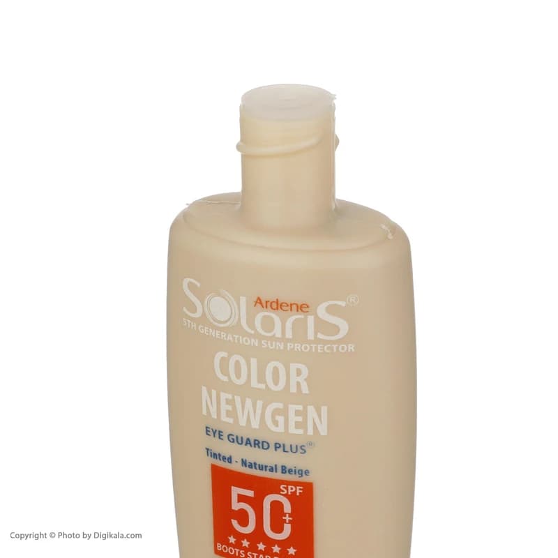لوسیون ضد آفتاب آردن سولاریس بژ طبیعی مدل Color Newgen حجم 75 میلی لیتر — تصویر ۵