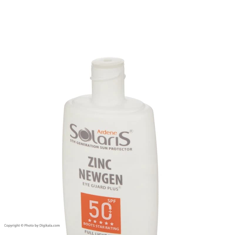لوسیون ضد آفتاب بی رنگ آردن سولاریس مدل Zinc Newgen حجم 100 میلی لیتر — تصویر ۷