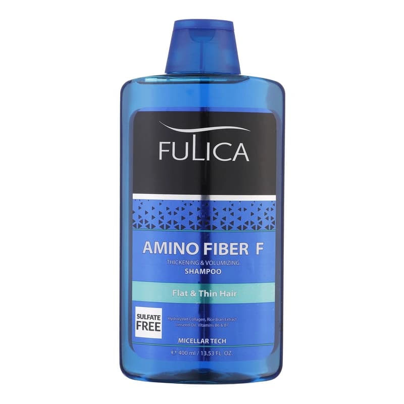 شامپو تقویت‌کننده مو فولیکا مخصوص موهای کم‌حجم و نازک، حجم 400 میلی‌لیتر مدل Amino Fiber — تصویر ۵