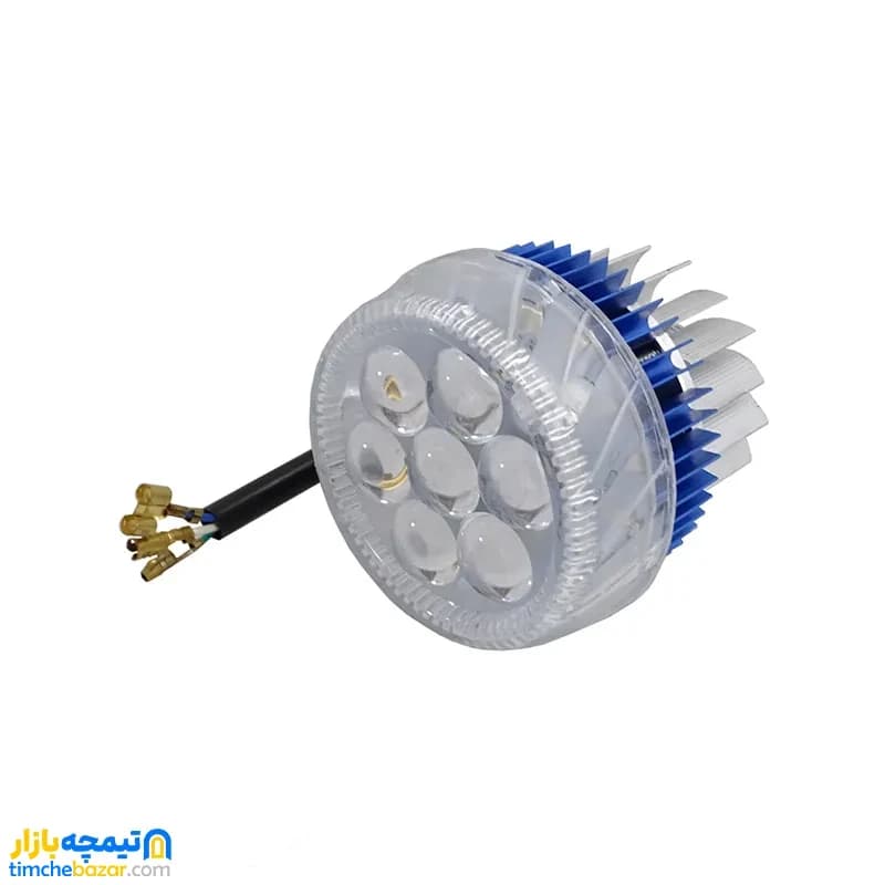 پرژکتور هدلایت آبی طرح دراگون موتور سیکلت مدل BYL-RL-07-NA — تصویر ۳