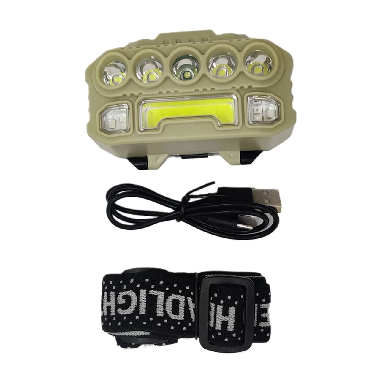 چراغ قوه پیشانی مدل HX-817S – خاکی – ALP — تصویر ۴