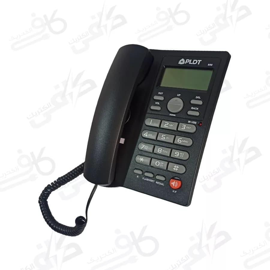 تلفن رومیزی پالدت PLDT هنگ كنگ مشكی نقدی