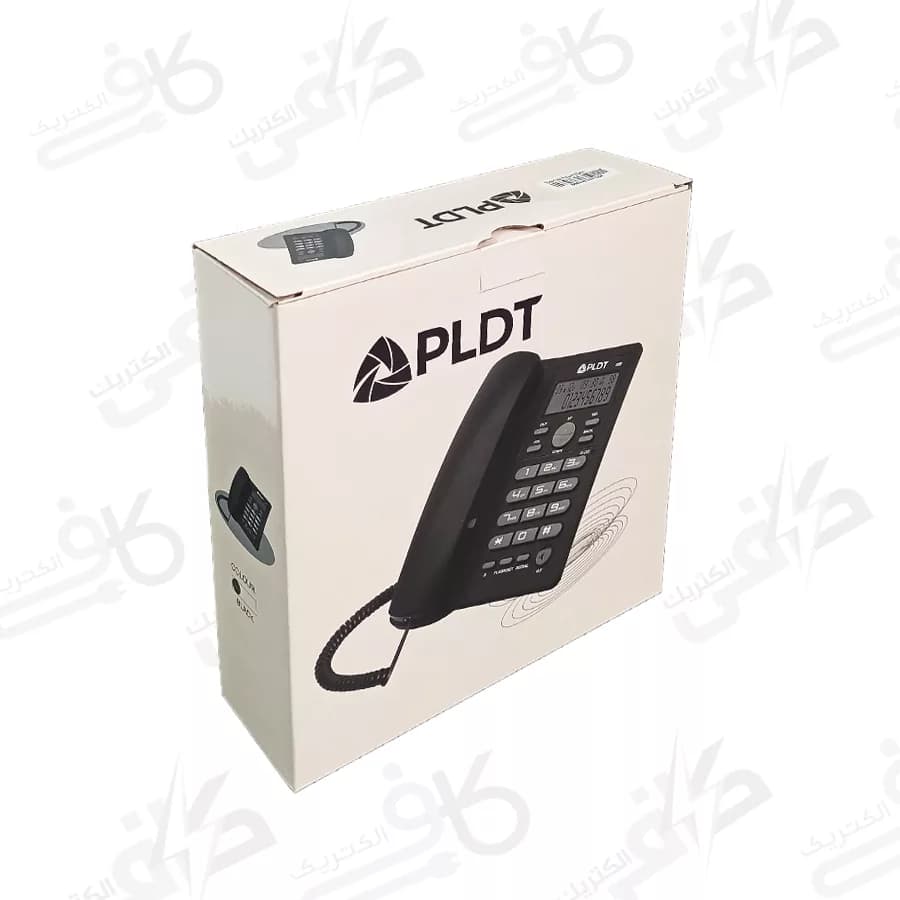 تلفن رومیزی پالدت PLDT هنگ كنگ مشكی نقدی — تصویر ۴